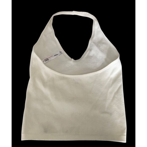 NWOT URBAN OUTFITTERS Out from Under Women's White Halter Top Vest Size XL - Picture 2 of 5